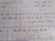 Giáo dục - du học - Học trò công khai “nịnh” cô giáo trong bài kiểm tra, ai ngờ nhận về câu trả lời cực “phũ“