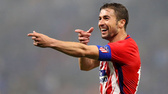 Gabi từng là đội trưởng huyền thoại của Atletico Madrid