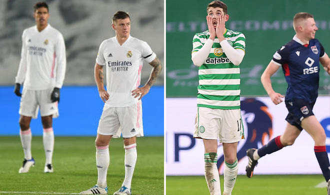 Real Madrid, Celtic gục ngã trước những đội bóng "tí hon"