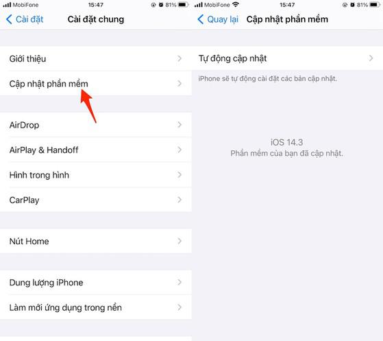 Cập nhật iOS là việc mà bạn nên thực hiện mỗi khi Apple ra mắt phiên bản mới.