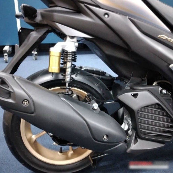 Ảnh thực tế 2021 Yamaha Aerox 155 VVA Connected mới ra mắt - 5