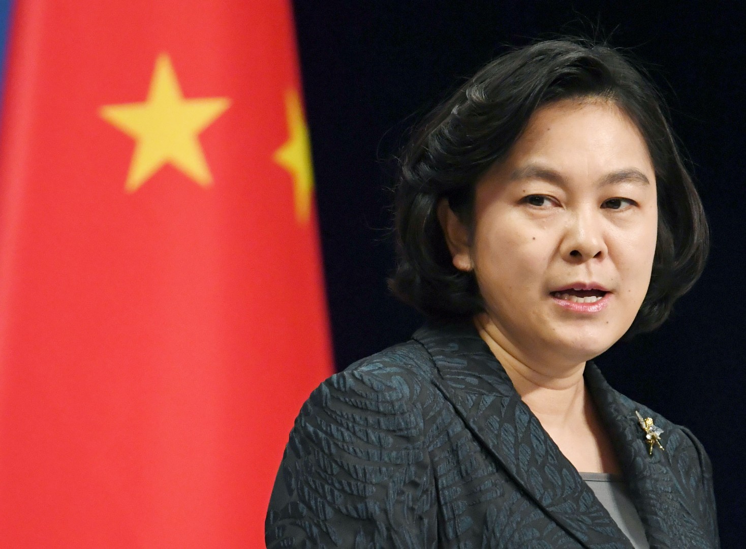 Hoa Xuân Oánh – phát ngôn viên Bộ Ngoại giao Trung Quốc (ảnh: Reuters)