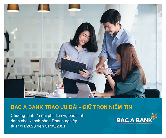 Ưu đãi bảo lãnh dành cho khách hàng doanh nghiệp tại Bac A Bank - 1