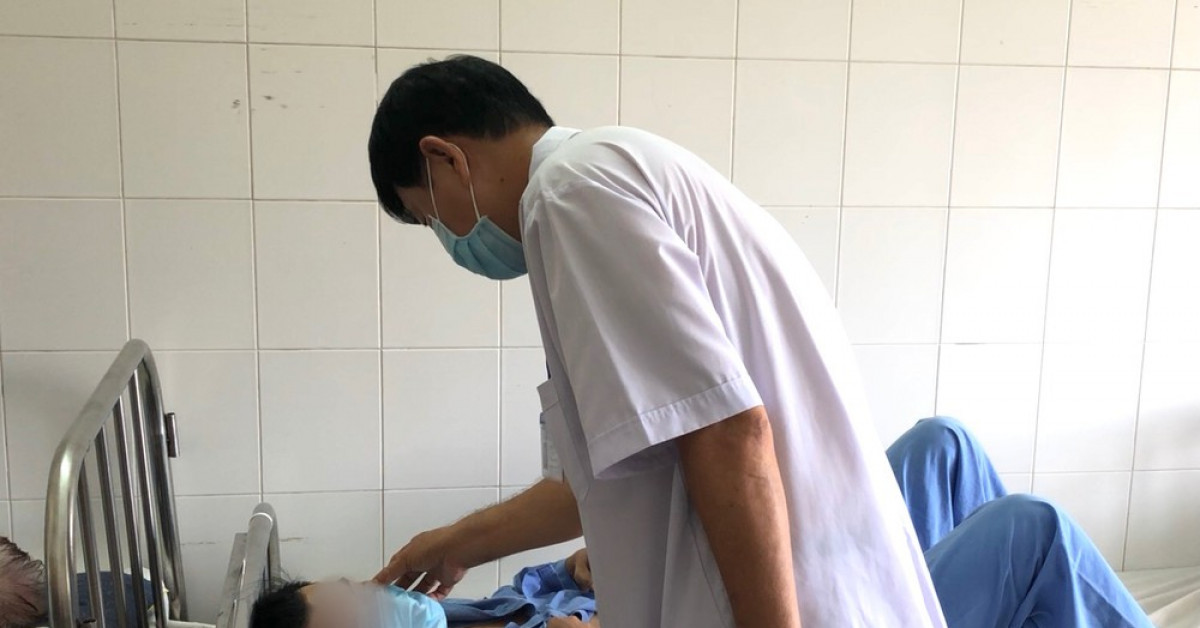 Bệnh nhân đang hồi phục tốt sau phẫu thuật - Ảnh: Kim Hà.