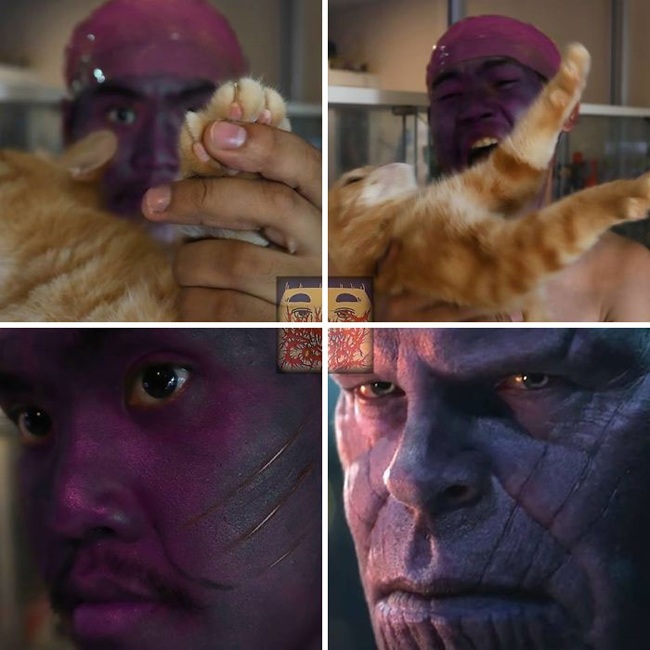 Thanos này phiên bản lỗi nhé các bạn.
