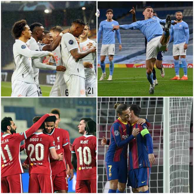 Bayern, Man City, Liverpool và Barca là những ứng viên hàng đầu cho Champions League 2020/21