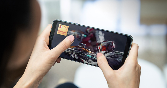 Snapdragon 888 sẽ nâng cao hiệu năng khi chơi game.