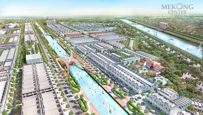 Hệ sinh thái ven sông tại Mekong Centre đã nâng tầm chuẩn mực sống cho các tầng lớp trung – thượng lưu tại miền Tây Nam Bộ