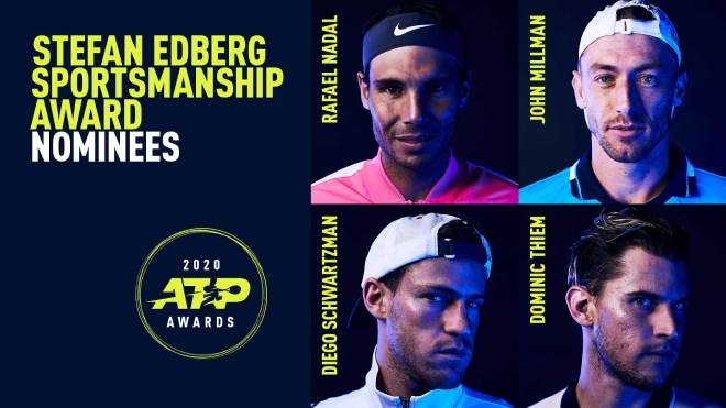 Nadal được đề cử ATP Awards