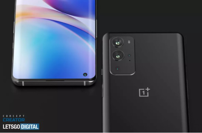 Ảnh concept OnePlus 9 Pro.