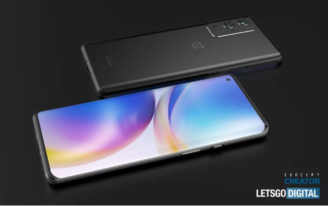 Ảnh concept OnePlus 9 Pro.