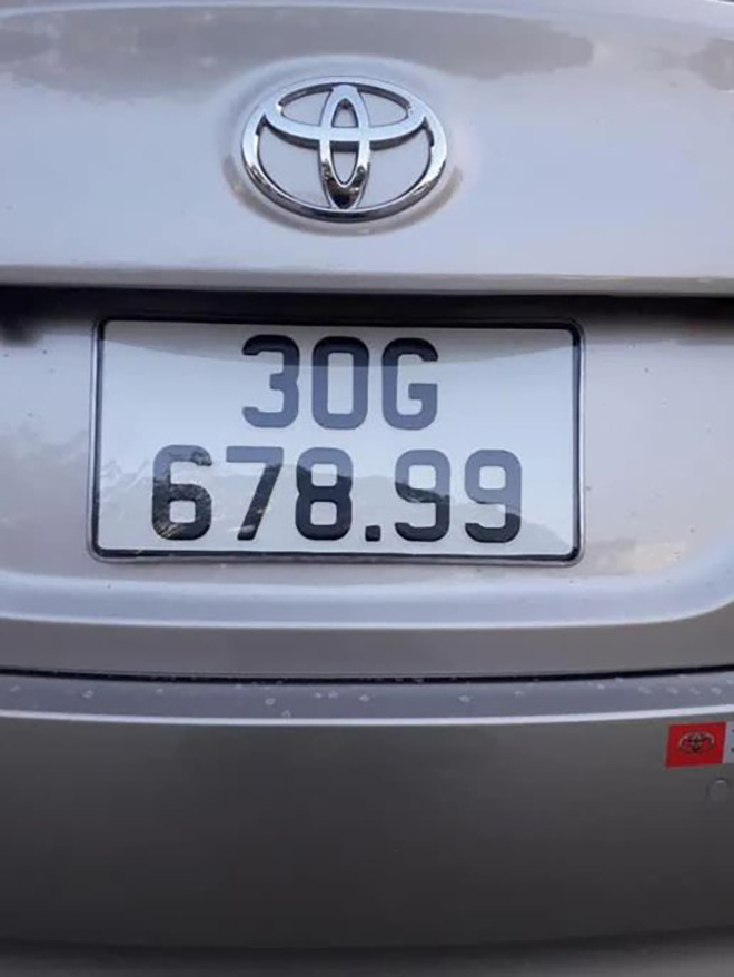 Toyota Vios 2020 biển số &#34;lộc phát mãi mãi&#34; được chủ xe rao bán hơn 800 triệu đồng - 2