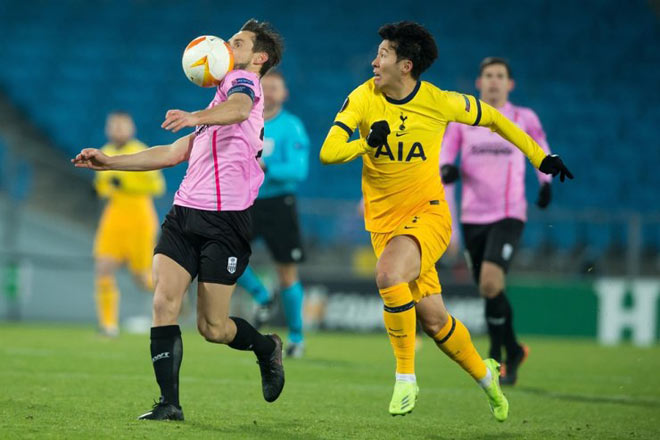 Son Heung Min vừa có bàn thắng thứ 12 cho "Gà trống thành London" mùa này trên mọi mặt trận