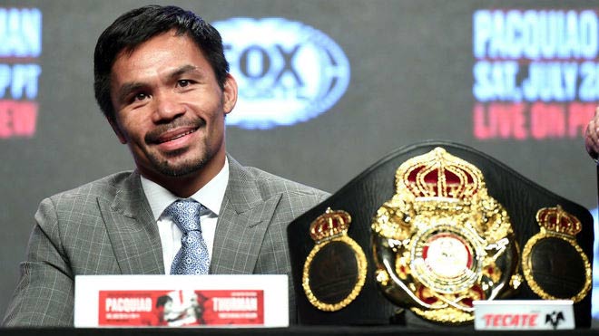 Pacquiao đang thăng tiến mạnh mẽ trên con đường chính trị