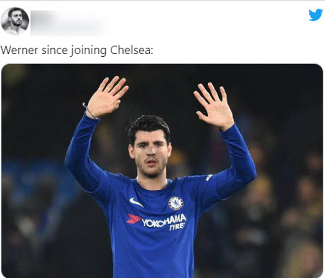 Werner đang hóa "Morata" kể từ khi chuyển sang chơi cho Chelsea