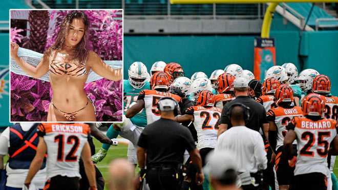 Loureda cởi đồ khoe ảnh bikini ủng hộ Miami hỗn chiến