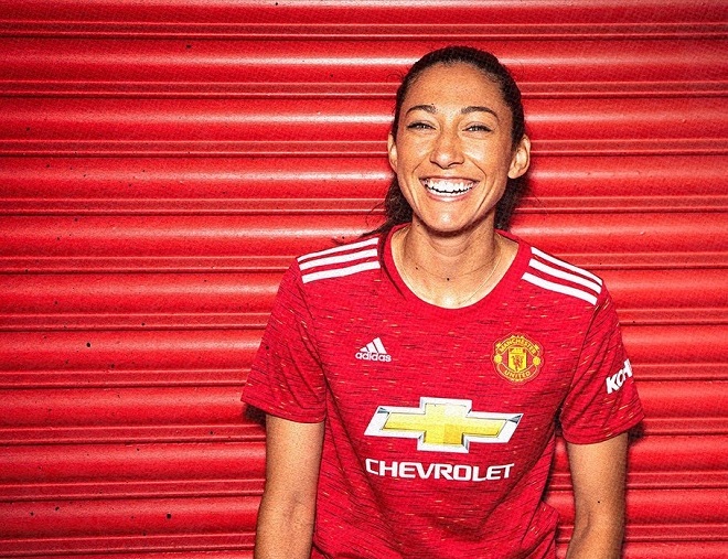 Christen Press hiện đang khoác áo MU