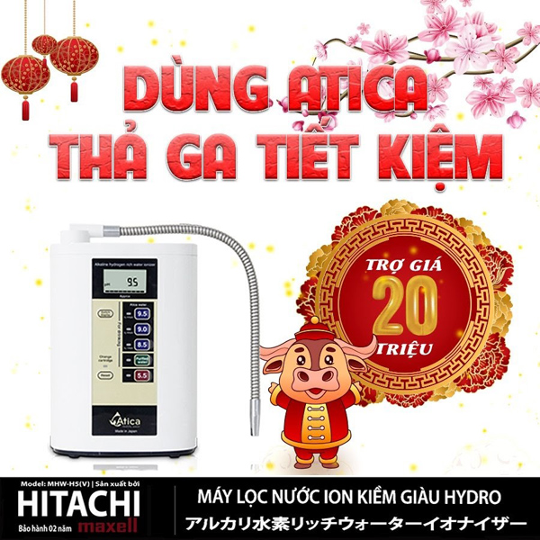 Cơ hội mua máy lọc nước ion kiềm giàu hydro Nhật Bản chỉ hơn 30 triệu - 1