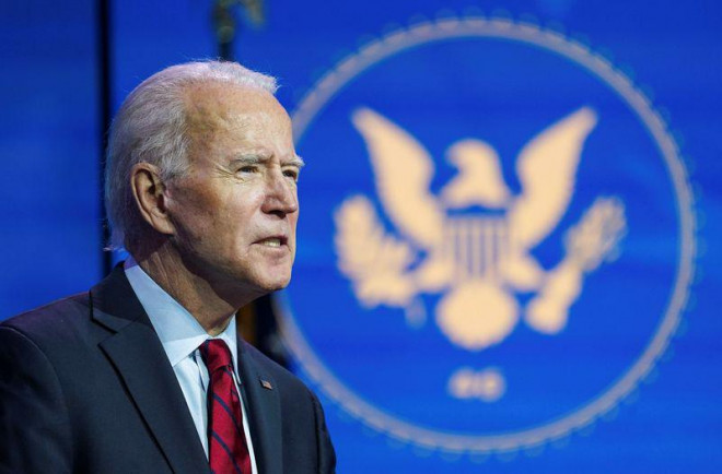 Ông Joe Biden được truyền thông Mỹ dự đoán đắc cử. Ảnh: Reuters