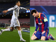 Bóng đá - Ronaldo thăng hoa tuyệt đỉnh khiến Messi lu mờ: Chạm mốc ghi bàn cực &quot;khủng&quot;