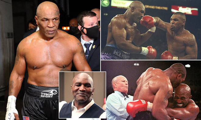 Evander Holyfield chủ động muốn tái đấu với Mike Tyson lần thứ 3