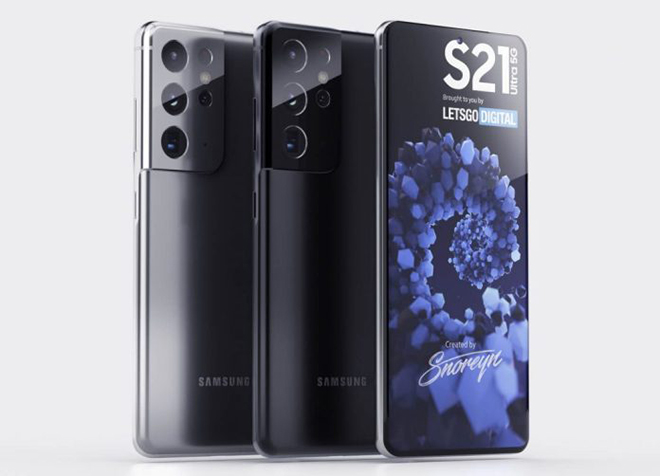 Ảnh concept Galaxy S21 Ultra 5G.