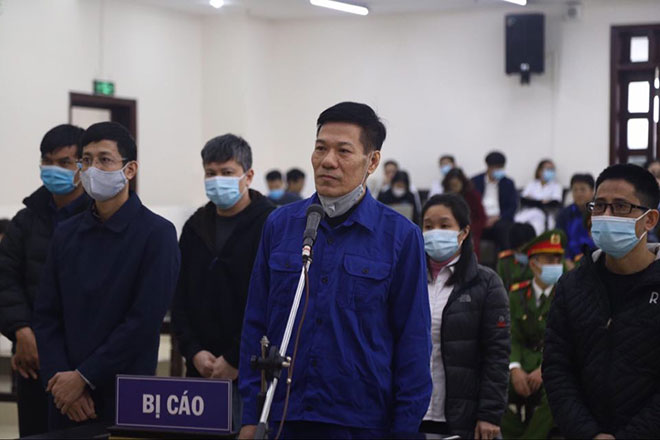 Bị cáo Nguyễn Nhật Cảm – cựu Giám đốc CDC Hà Nội