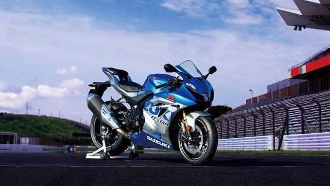 5. Suzuki GSX-R600 100th Anniversary Edition (giá: 11.599 USD)
