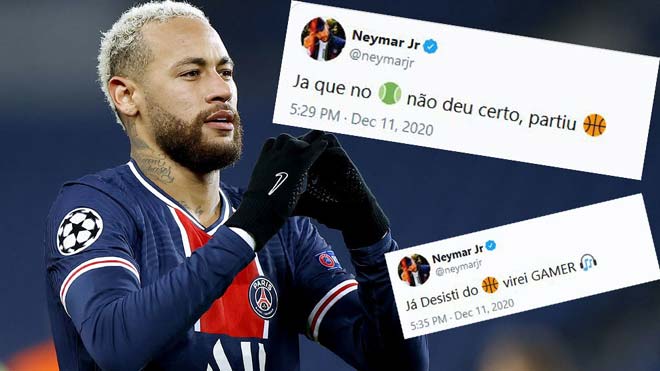 Neymar phản ứng trên mạng xã hội