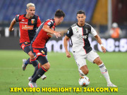 Bóng đá - Trực tiếp bóng đá Genoa - Juventus: Ronaldo cú đúp penalty cuối trận (Hết giờ)