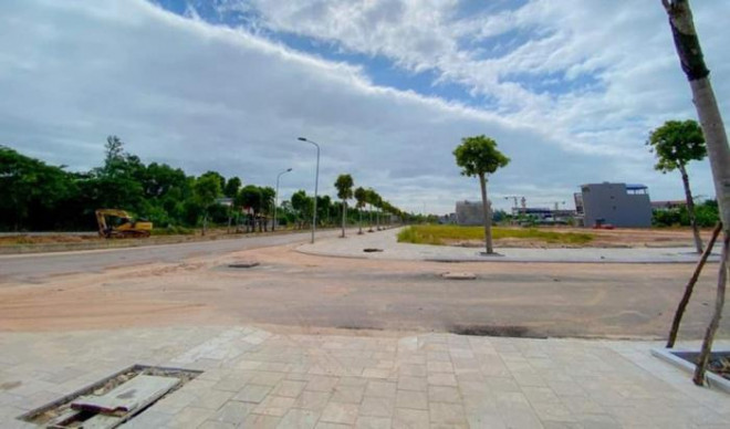 Hiện trạng một phần khu đất đấu giá ở Khu dân cư số 1, phường Tân Thịnh, TP Thái Nguyên