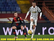 Bóng đá - Video Genoa - Juventus: Ronaldo lập cú đúp penalty, kỷ niệm ngày đặc biệt