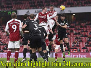 Bóng đá - Video Arsenal - Burnley: Thẻ đỏ bước ngoặt, cú phản lưới định đoạt