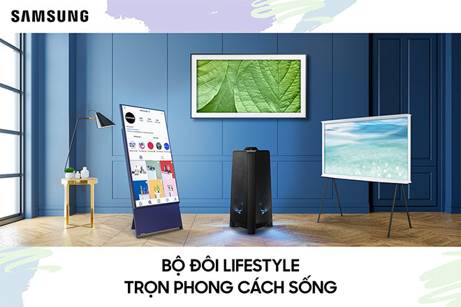 Nâng tầm trải nghiệm giải trí tại gia với combo TV Samsung và Loa tháp