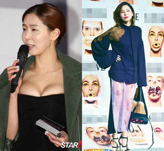Kim Na Young từng gây chú ý khi diện “mốt không quần” lên thảm đỏ và chiếc váy “chèn ép vòng 1” tại lễ trao giải SBS Entertainment Awards 2012.
