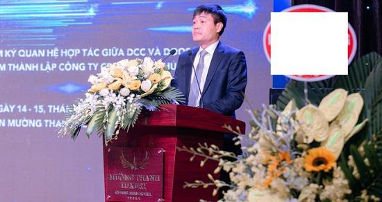 Ông Nguyễn Toàn Thắng tại buổi báo quan hệ hợp tác giữa&nbsp;DCC và Doosan. VietTimes