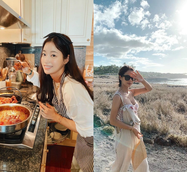 Ngoài ra, nữ diễn viên còn nổi tiếng với tài nấu ăn ngon, có kênh Youtube dạy nấu nướng.
