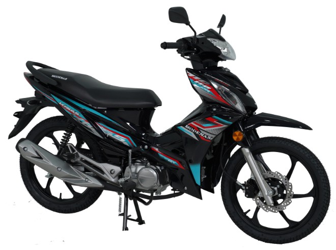 2021 Modenas Kriss 110 bản màu đen.