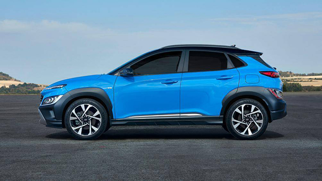 9. Hyundai Kona 2021 (giá khởi điểm: 20.400 USD)
