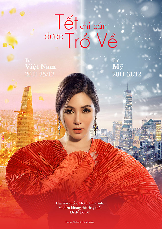 Poster dự án âm nhạc mới của Hương Tràm