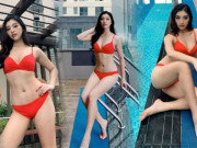 Thời trang - Người đẹp Áo dài Lê Thanh Tú nóng bỏng với bikini