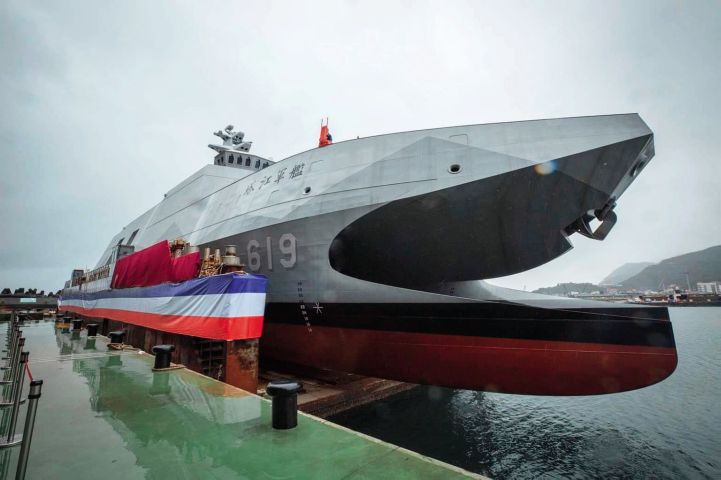 "Sát thủ diệt hạm" mới của Đài Loan được nhận định là có thể tiêu diệt tàu sân bay Trung Quốc. Ảnh: Twitter&nbsp;