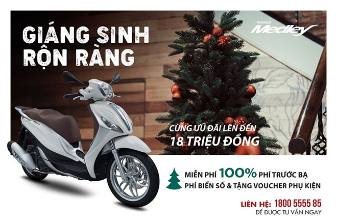 3 lí do phải sở hữu xe Vespa & Piaggio trong tháng 12/2020 - 2