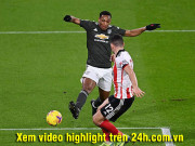 Bóng đá - Video Sheffield United - MU: Vùng dậy dữ dội, thót tim phút bù giờ