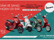 Xe máy - Xe đạp - 3 lí do phải sở hữu xe Vespa &amp; Piaggio trong tháng 12/2020