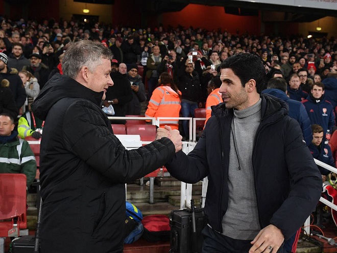 Solskjaer và Arteta đều có nguy cơ bị sa thải