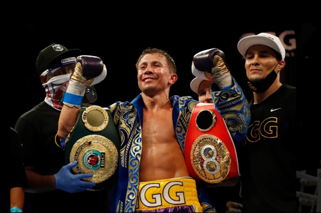 "GGG" Golovkin có lần thứ 21 bảo vệ đai vô địch quyền anh hạng trung thành công