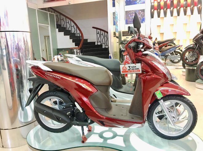 2021 Honda Vision đồng loạt về đại lý, giá tăng 4 triệu đồng - 7