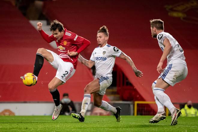 MU (áo đỏ) vừa đại thắng Leeds 6-2