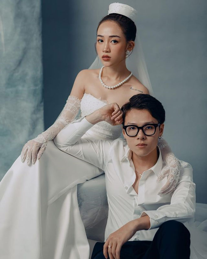 Cặp vợ chồng trẻ Joyce Phạm và Thành Tâm